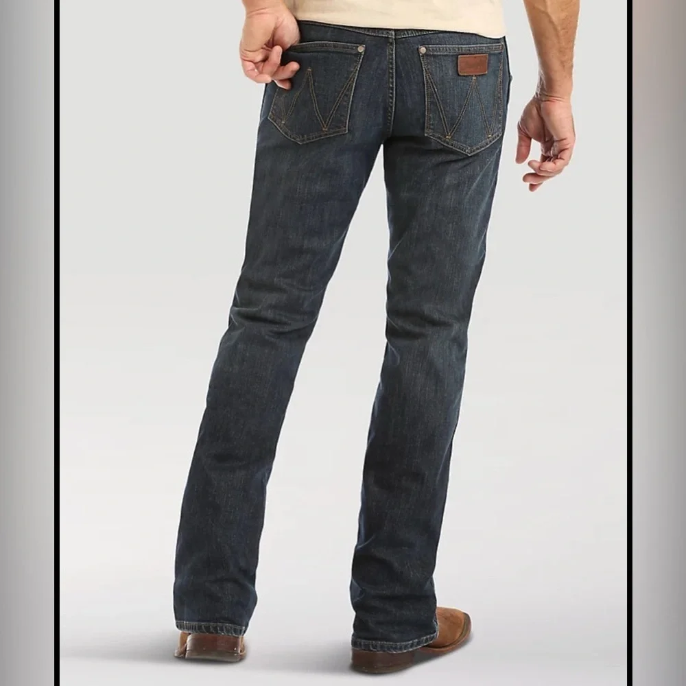 Wrangler blue Straight Jeans Classic Style